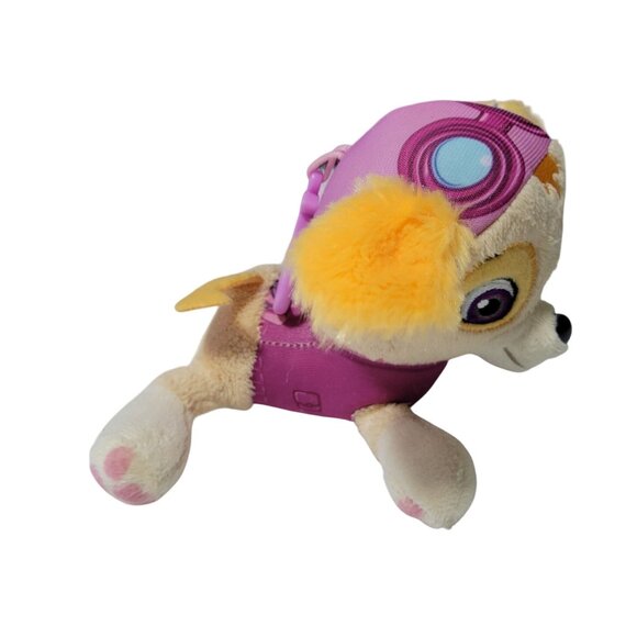 Nickelodeon Paw Patrol Skye Plush Coin Purse Clip On Backpack Stuffed Animal Toy - Picture 3 of 6
